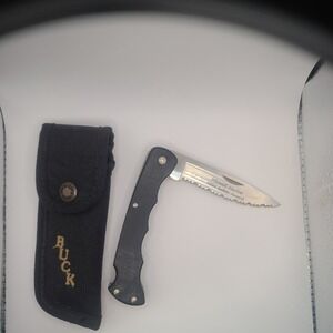 Vintage Buck Selector 42821 + USA Knife & Case Plimsoll Marine Safety Award 1994